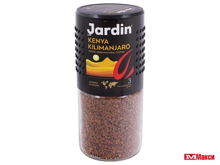 КОФЕ РАСТВОРИМЫЙ СУБЛИМИРОВАННЫЙ "JARDIN" KENYA KILIMANJARO 95Г СТ/Б (ОРИМИ-ТРЭЙД)