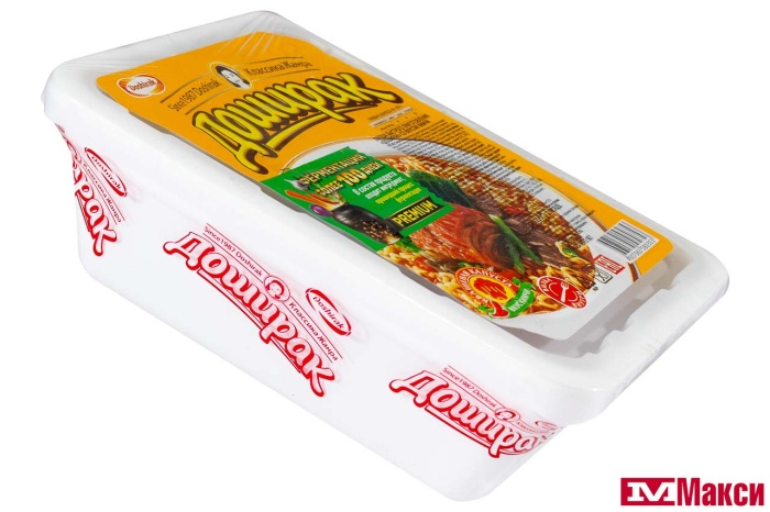 ЛАПША БЫСТРОГО ПРИГОТОВЛЕНИЯ "ДОШИРАК" 90Г(вкус кимчи)