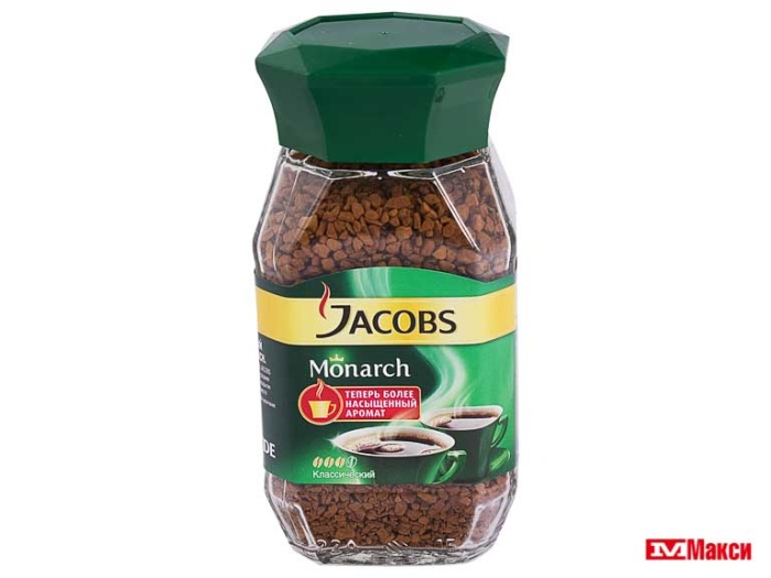 КОФЕ СУБЛИМИРОВАННЫЙ "MONARCH" ORIGINAL 47,5Г СТ/Б (JDE)