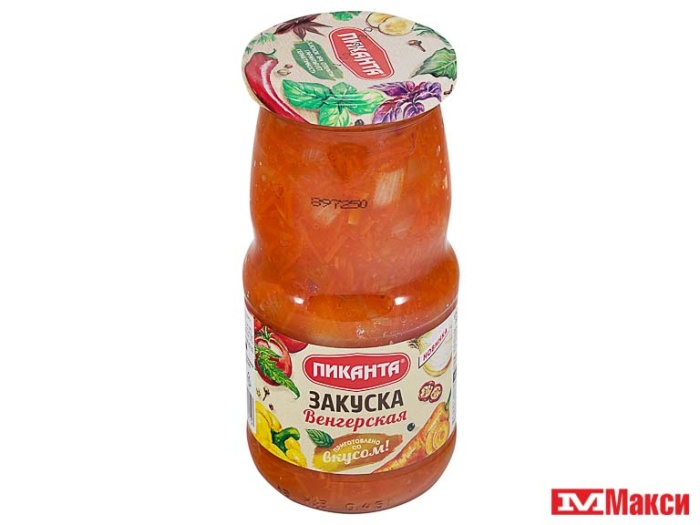 ЗАКУСКА "ВЕНГЕРСКАЯ" 470Г СТ/Б (ПИКАНТА)