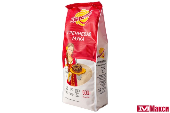 МУКА ГРЕЧНЕВАЯ (С-ПБ) "КУДЕСНИЦА" 0,5КГ
