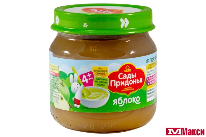ПЮРЕ "САДЫ ПРИДОНЬЯ" ЯБЛОКО 80Г СТ/Б (САДЫ ПРИДОНЬЯ)