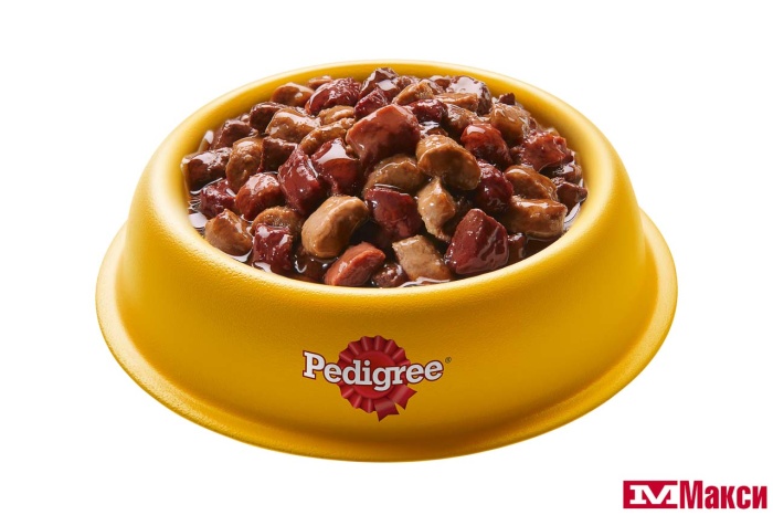 КОРМ ДЛЯ СОБАК "ПЕДИГРИ" ДЛЯ ВЗРОСЛЫХ СОБАК 85Г(с говядиной и ягненком в соусе)