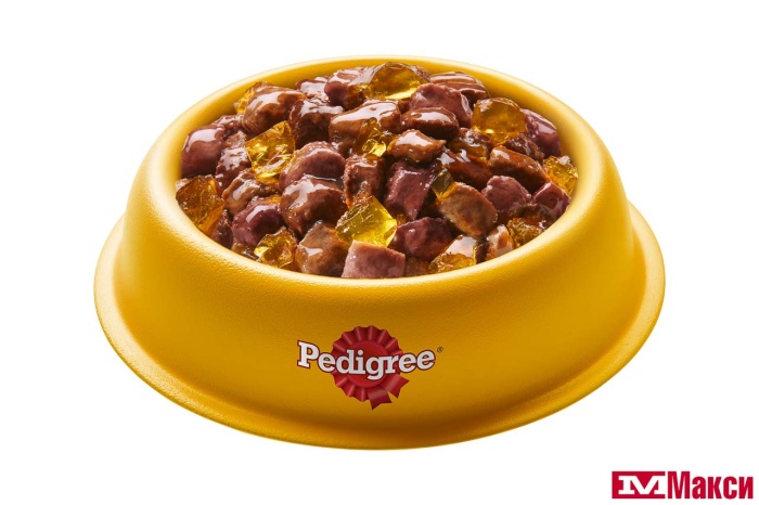 КОРМ ДЛЯ СОБАК "ПЕДИГРИ" ДЛЯ ВЗРОСЛЫХ СОБАК 85Г(с телятиной и печенью в желе)