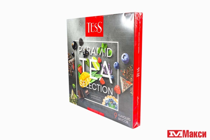 ЧАЙ "TESS" КОЛЛЕКЦИЯ ЧАЯ И ЧАЙНЫХ НАПИТКОВ №3 9 ВКУСОВ 45ПИРАМИДОК (ОРИМИ-ТРЭЙД)