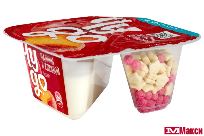 ЙОГУРТ "ЧУДО" ХРУСТЯЩИЙ ДЕСЕРТ 105Г (ВБД) (БЗМЖ)(ягодное конфетти 4%)