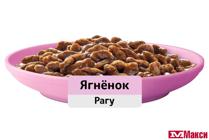 КОРМ ДЛЯ КОШЕК "ВИСКАС" 75Г ФОЛЬГА(рагу с ягненком для котят)