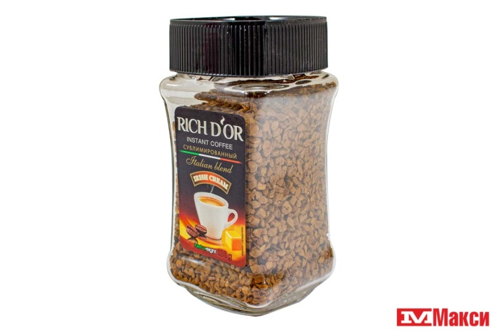 КОФ.НАПИТОК (ФАВОРИТ) "RICH D'OR" СО ВКУС IRISH CREAM 100Г СТ/Б