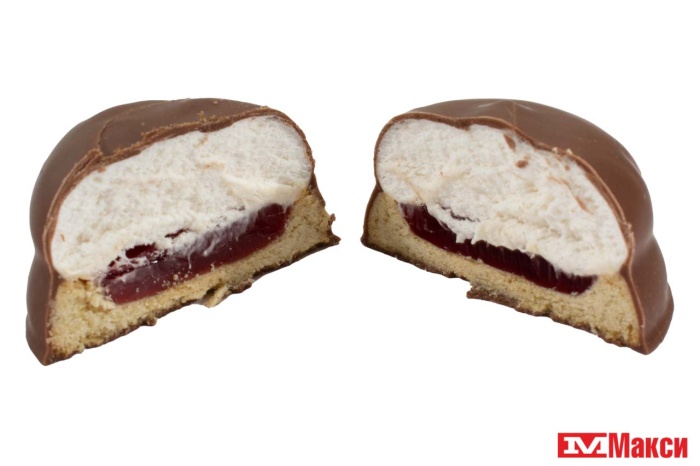 ДЕСЕРТ "МИШАНЯ" С МАЛИНОВЫМ ВАРЕНЬЕМ (ДОНКО)