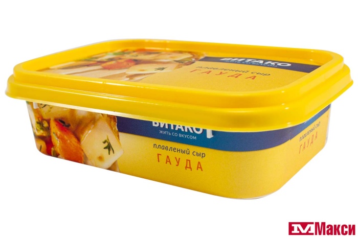 СЫР ПЛАВЛЕНЫЙ "ГАУДА" 200Г (ВИТАКО) (БЗМЖ)