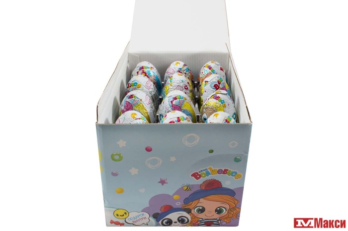 ЯЙЦО ШОКОЛ.(КОНФИТРЕЙД) "ВОЛШЕБНОЕ ЯЙЦО" С ПОДАРКОМ 20Г