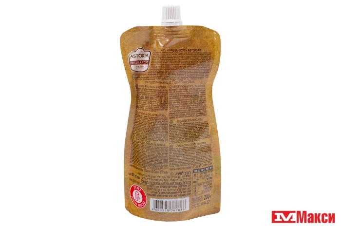 СОУС "АСТОРИЯ" ПИЦЦА-СОУС 200Г ПАКЕТ (НМЖК)