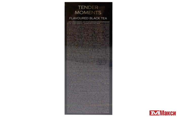 ЧАЙ "CURTIS" TENDER MOMENTS ЧЕРНЫЙ 100 ПАКЕТИКОВ (МАЙ)