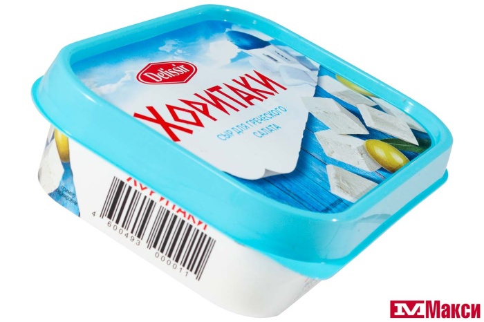 СЫР ПЛАВЛЕНЫЙ "DELISSIR" ХОРИТАКИ 30% 180Г (КАРАТ) (БЗМЖ)