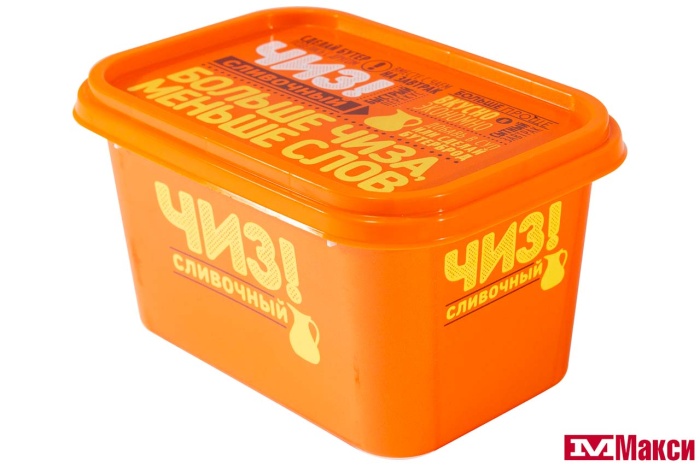 ПРОДУКТ ПЛАВЛЕНЫЙ "ЧИЗ" С СЫРОМ СЛИВОЧНЫЙ 60% 380Г (ВИТАКО) 