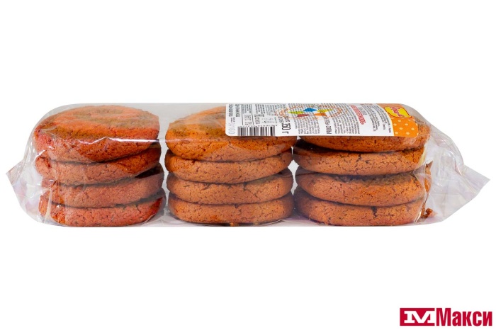ПЕЧЕНЬЕ "ДОМАШНЕЕ" ОВСЯНОЕ ПЕРСИКОВОЕ 350Г (СЛАДКАЯ СЛОБОДА)