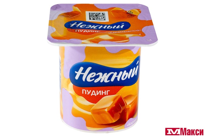 ПУДИНГ  "НЕЖНЫЙ" 2,8-3% 100Г (БЗМЖ)(ЭРМАНН)(карамельный)