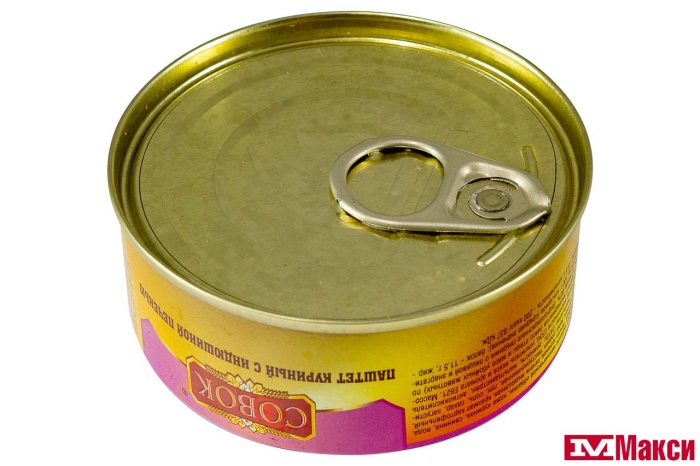 ПАШТЕТ С ИНДЮШИНОЙ ПЕЧЕНЬЮ 105Г Ж/Б КЛЮЧ (СОВОК)