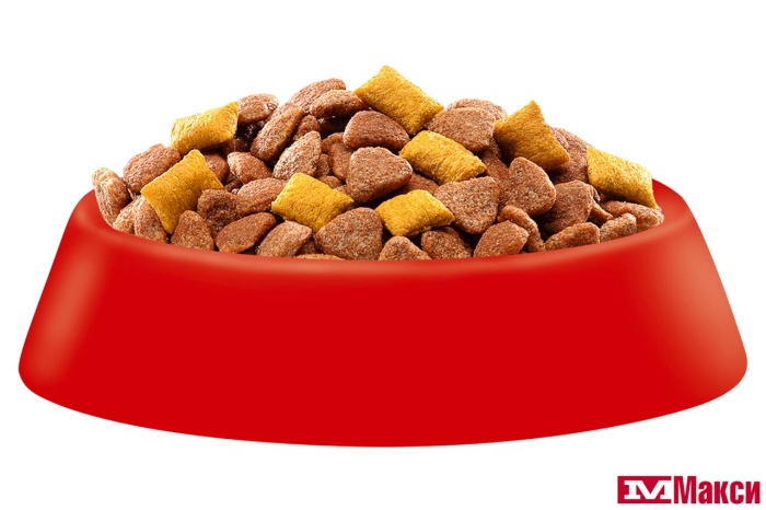 КОРМ ДЛЯ КОШЕК "ВИСКАС" ВКУСНЫЕ ПОДУШЕЧКИ 1,3КГ(д/стерилизованных кошек и котов с говядиной)