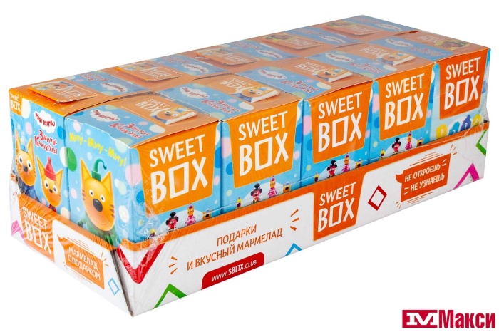 ЖЕВАТЕЛЬНЫЙ МАРМЕЛАД "ТРИ КОТА" С ИГРУШКОЙ 10Г (СВИТБОКС) (КОНФИТРЕЙД)