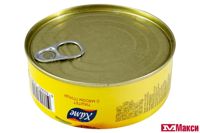 ПАШТЕТ "ХАМЕ" 235Г Ж/Б С ОТКРЫВАШКОЙ(с мясом птицы)