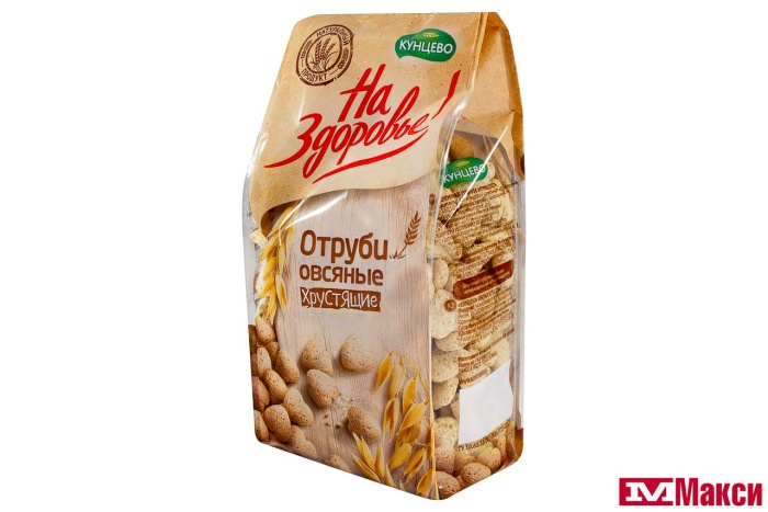 ОТРУБИ (КАДНИКОВ) "НА ЗДОРОВЬЕ!" ОВСЯНЫЕ 175Г