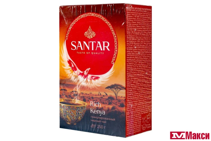 ЧАЙ "SANTAR" RICH KENYA ЧЕРНЫЙ ГРАНУЛИРОВАННЫЙ 250Г (МАЙ)