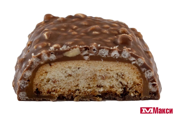 КОНФЕТЫ "WAZZZUP" ПЕЧЕНЬЕ С ИЗЮМОМ,КАРАМЕЛЬЮ,АРАХИСОМ И ВОЗДУШНЫМ РИСОМ (НЕВСКИЙ КОНДИТЕР)