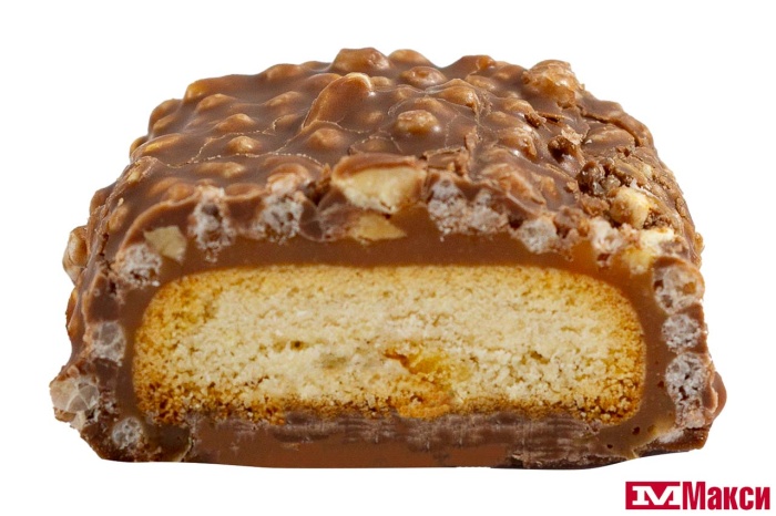 КОНФЕТЫ "WAZZZUP" ПЕЧЕНЬЕ С ЦУКАТАМИ,КАРАМЕЛЬЮ,АРАХИСОМ И ВОЗДУШНЫМ РИСОМ (НЕВСКИЙ КОНДИТЕР)