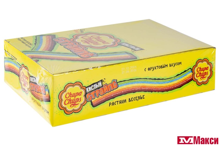 ЖЕВАТЕЛЬНЫЙ МАРМЕЛАД "СТРАЙПС" 10,5Г (ЧУПП-ЧУПС)