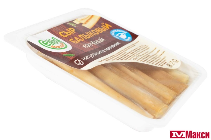 СЫР БАЛЫКОВЫЙ КОПЧЕНЫЙ 45% 100Г (СЕМЬЯ ДОВОЛЬНА) (БЗМЖ)