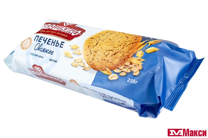ПЕЧЕНЬЕ "ОВСЯНОЕ ОТ ИВАШКИНО" 250Г (ИВАШКИНО)