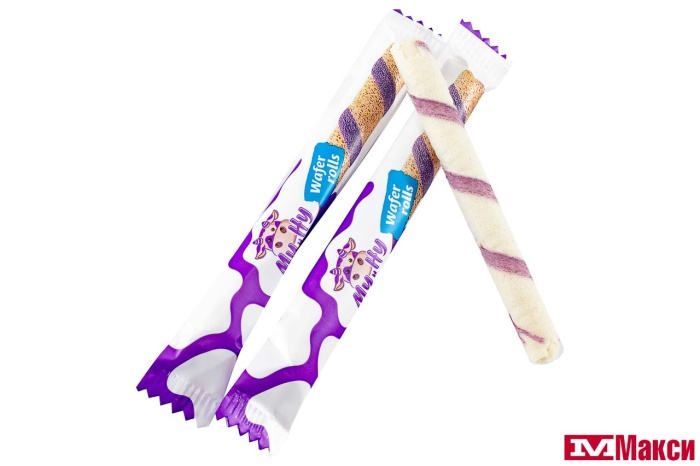 ВАФЕЛЬНЫЕ ТРУБОЧКИ "МУ И НУ" (СЛАДОНЕЖ)