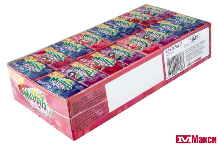 ЖЕВАТЕЛЬНАЯ КОНФЕТА "МАМБА" ЯГОДНЫЙ BANG 26,5Г (STORCK)