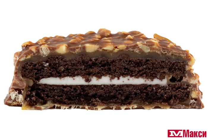 КОНФЕТЫ "ТРИО" С ПЕЧЕНЬЕМ,КАРАМЕЛЬЮ И НАЧИНКОЙ СО ВКУСОМ ПЛОМБИРА (АККОНД)