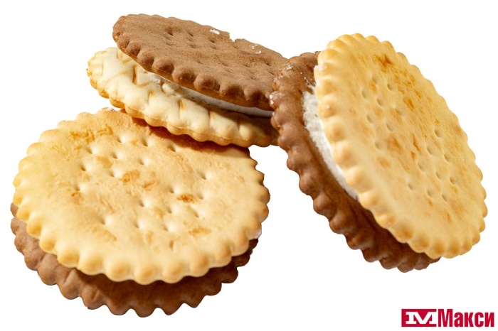 КРЕКЕР "КРЕМДЕЛИСС" ШОКОЛАДНО-СЛИВОЧНЫЙ С НАЧИНКОЙ (ДЫМКА)