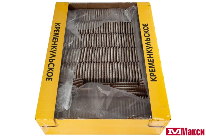 ПЕЧЕНЬЕ ЗАТЯЖНОЕ "КРЕМЕНКУЛЬСКОЕ" С КАКАО И ОСНОВОЙ В БЕЛОЙ ГЛАЗУРИ