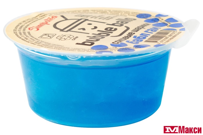 ШАРИКИ СОКОВЫЕ "BUBBLE BALS" БАБЛ ГАМ 80Г ДИП-ПОТ (SIMPATEA)