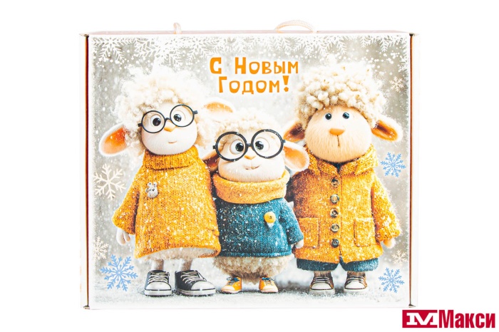 НОВОГОДНИЙ ПОДАРОК "СТИЛЯГИ" КАРТОН 500Г (МАКСИ)