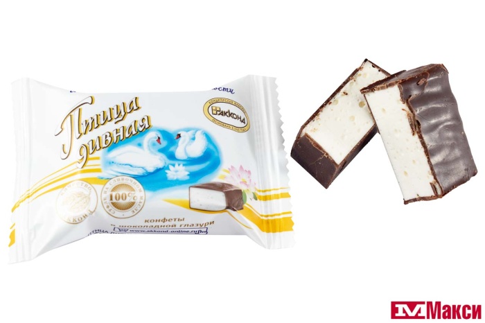 ШОКОЛАДНЫЕ КОНФЕТЫ "ПТИЦА ДИВНАЯ" (АККОНД)(классический)