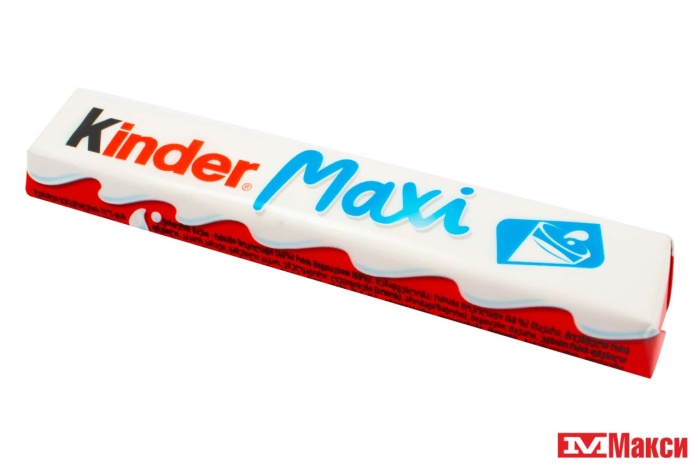 ШОКОЛАД "КИНДЕР ШОКОЛАД" MAXI 21Г (FERRERO)