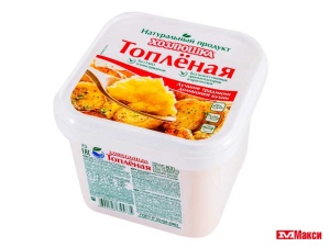 СМЕСЬ ТОПЛЕНАЯ РАСТИТЕЛЬНО-ЖИРОВАЯ "ХОЗЯЮШКА" 99,7 % 800Г ПЛ/Б (НМЖК)