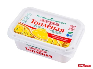 СМЕСЬ ТОПЛЕНАЯ РАСТИТЕЛЬНО-ЖИРОВАЯ "ХОЗЯЮШКА" 99,7 % 340Г ПЛ/Б (НМЖК)