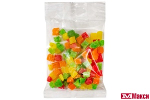 ЦУКАТЫ АНАНАС КУБИК НАТУРАЛЬНЫЙ 100Г (ДАР СОЛНЦА)