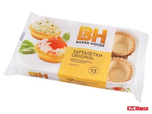 ТАРТАЛЕТКИ "BAKER HOUSE" 180Г (РАМЕНСКИЙ КК)(оригинальные)