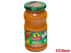 ИКРА ИЗ КАБАЧКОВ "ДЯДЯ ВАНЯ" 460Г СТ/Б