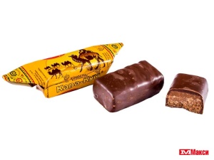 ШОКОЛАДНЫЕ КОНФЕТЫ "КАРА-КУМ" (КРАСНЫЙ ОКТЯБРЬ)