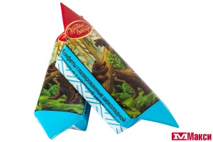 ШОКОЛАДНЫЕ ВАФЕЛЬНЫЕ КОНФЕТЫ "МИШКА КОСОЛАПЫЙ" (КРАСНЫЙ ОКТЯБРЬ)