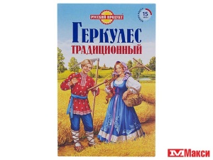 ХЛОПЬЯ ОВСЯНЫЕ "ГЕРКУЛЕС" ТРАДИЦИОННЫЙ 420Г (РУССКИЙ ПРОДУКТ) 