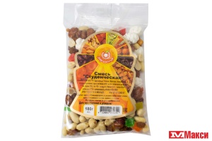 СМЕСЬ ФРУКТОВО-ОРЕХОВАЯ "СТУДЕНЧЕСКАЯ" 180Г (ДАР СОЛНЦА)